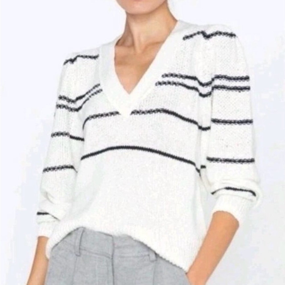 Brochu Walker Sasha Striped Sweater Size M